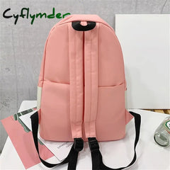 Cyflymder Backpacks School Set With Pencil Bag Cross-Body Breathable Canvas Back To Gift