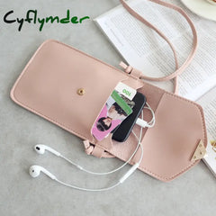 Cyflymder Bag For Women Touch Screen Cell Phone Purse Smartphone Wallet Shoulder Strap Handbag Pu