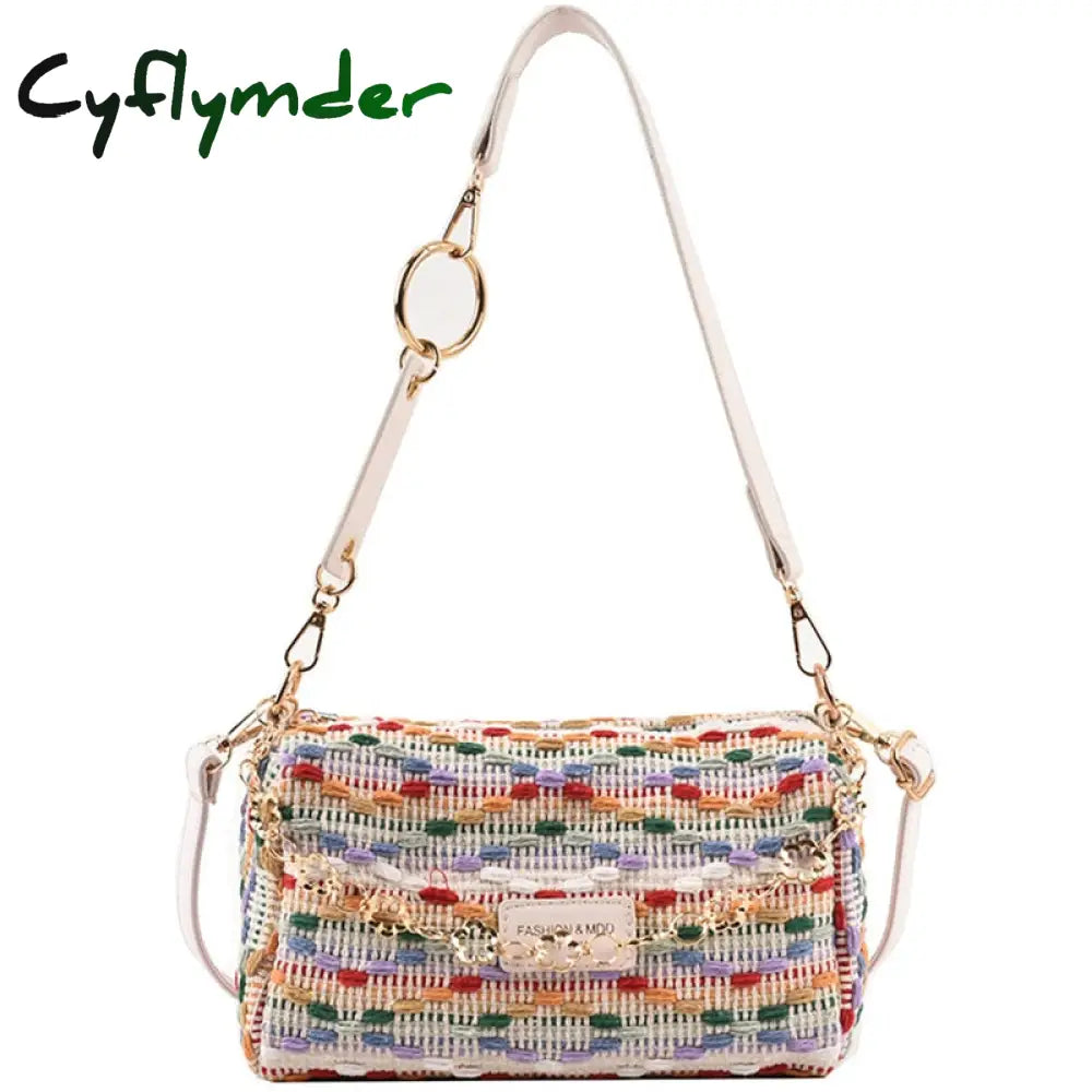 Cyflymder Bag Shoulder Knitted Crossbody Sweet High Quality Purses And Handbags Handbag