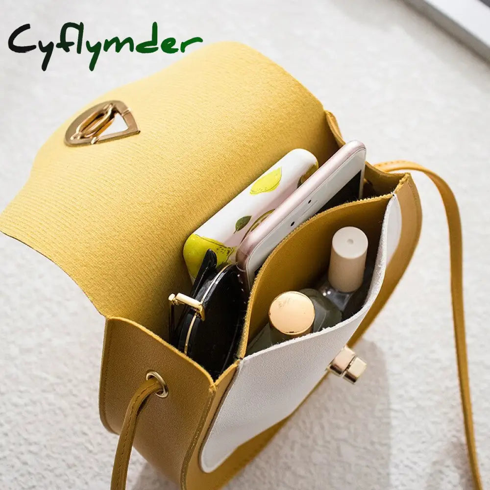 Cyflymder Bags For Women Fashion Shoulder Bag Ladies Female Handbag Phone Purse Pu Leather Small