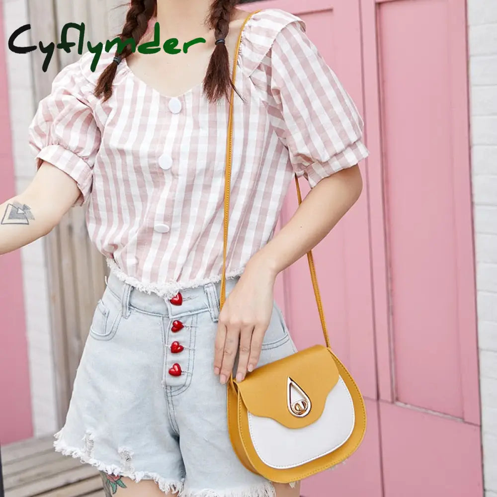 Cyflymder Bags For Women Fashion Shoulder Bag Ladies Female Handbag Phone Purse Pu Leather Small