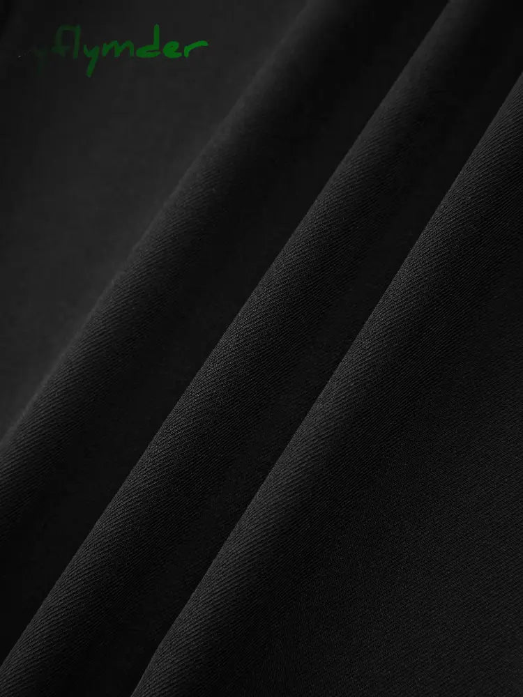 Cyflymder- Basic Baggy Wide Leg Dress Pants