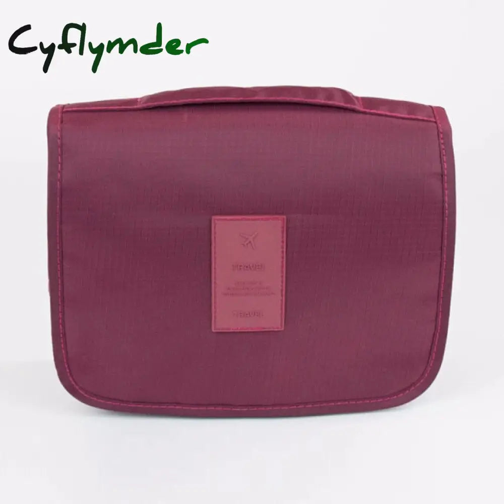Cyflymder Bath Hanging Travel Men Toiletry Bag Male Waterproof Organizer Nylon Necessaire Make Up