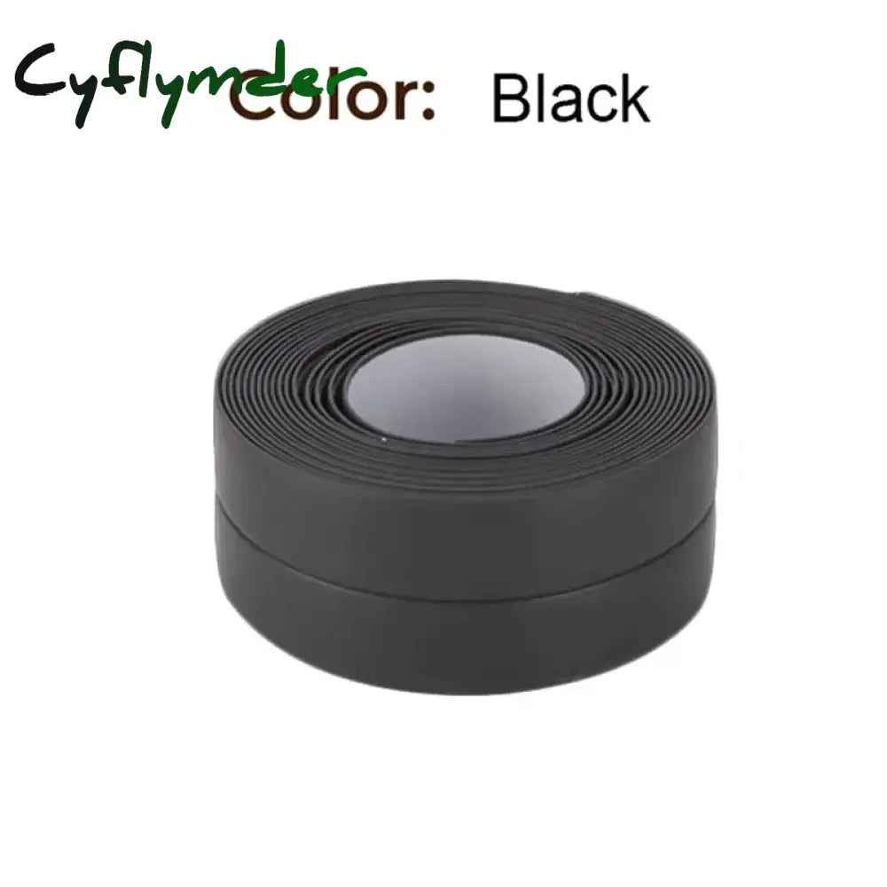 Cyflymder Bathroom Shower Sink Bath Sealing Tapes PVC Adhesive Sealing Strips Waterproof Wall Stickers for Bathroom
