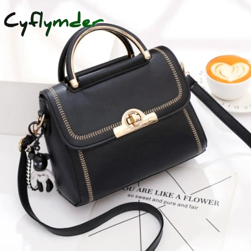 Cyflymder Best Selling Women’s Shoulder Bag Fashion Color Contrast Small Square High Quality Pu