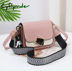 Cyflymder Best Selling Women’s Shoulder Bag Fashion Color Contrast Small Square High Quality Pu