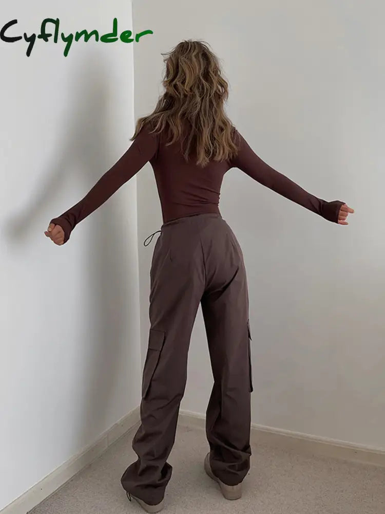 Cyflymder- Boho Cargo Parachute Pants