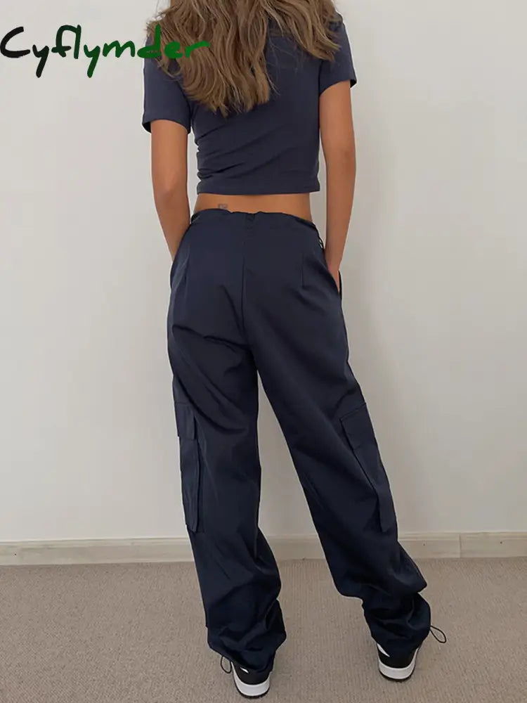 Cyflymder- Boho Cargo Parachute Pants