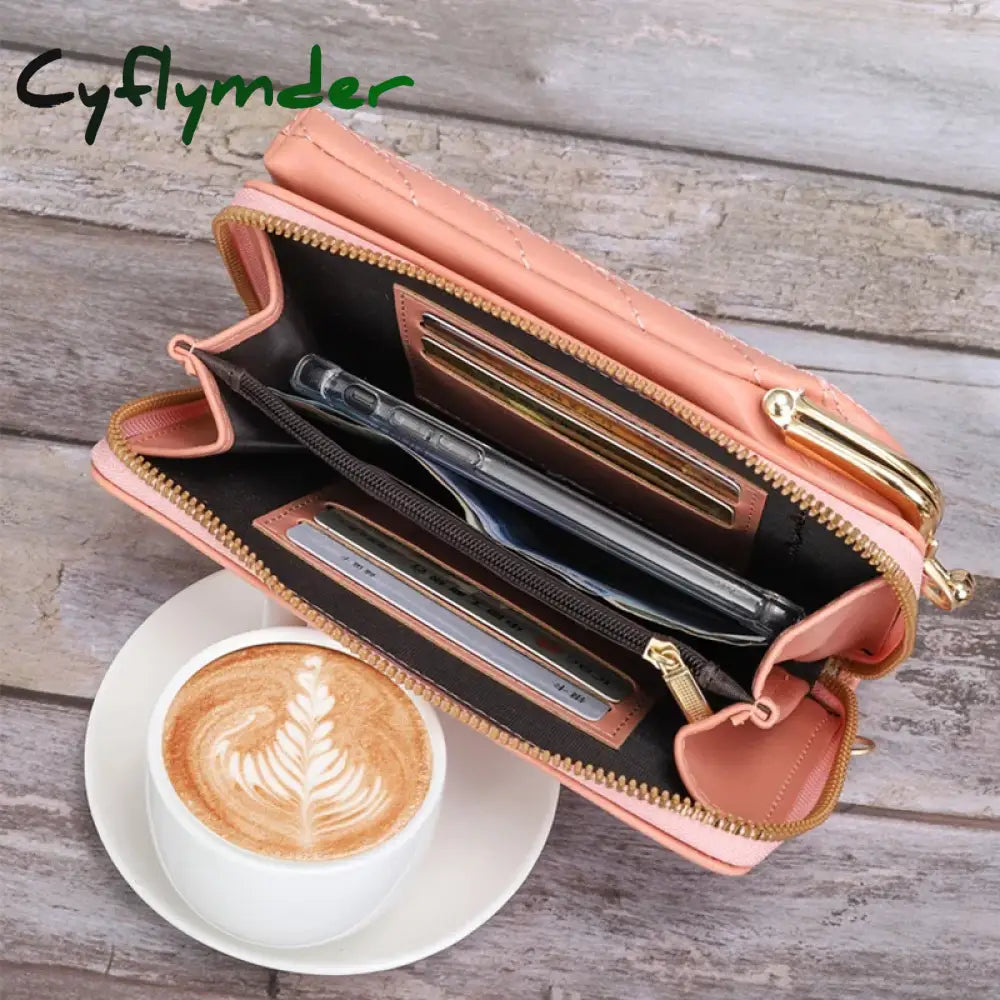 Cyflymder Brand Design Crossbody Shoulder Bag For Women Cell Phone Pocket Purse Female Fashion