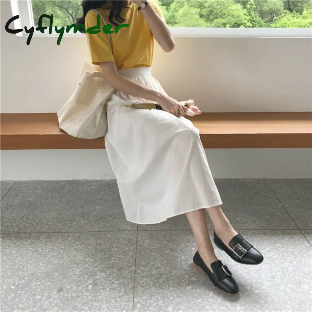 Cyflymder Canvas Bag High Quality Reusable Shopping Simple Casual Daily Use Handbag Shoulder Bags