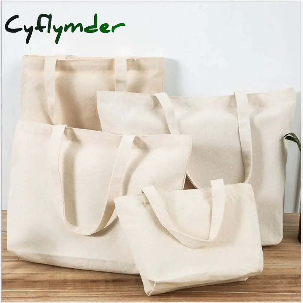 Canvas Bags Grocery Bag Food Shopper Bag Eco-Friendly Foldable Bag Folding Pocket Tote Portable Shoulder Handbags Shopping Bag