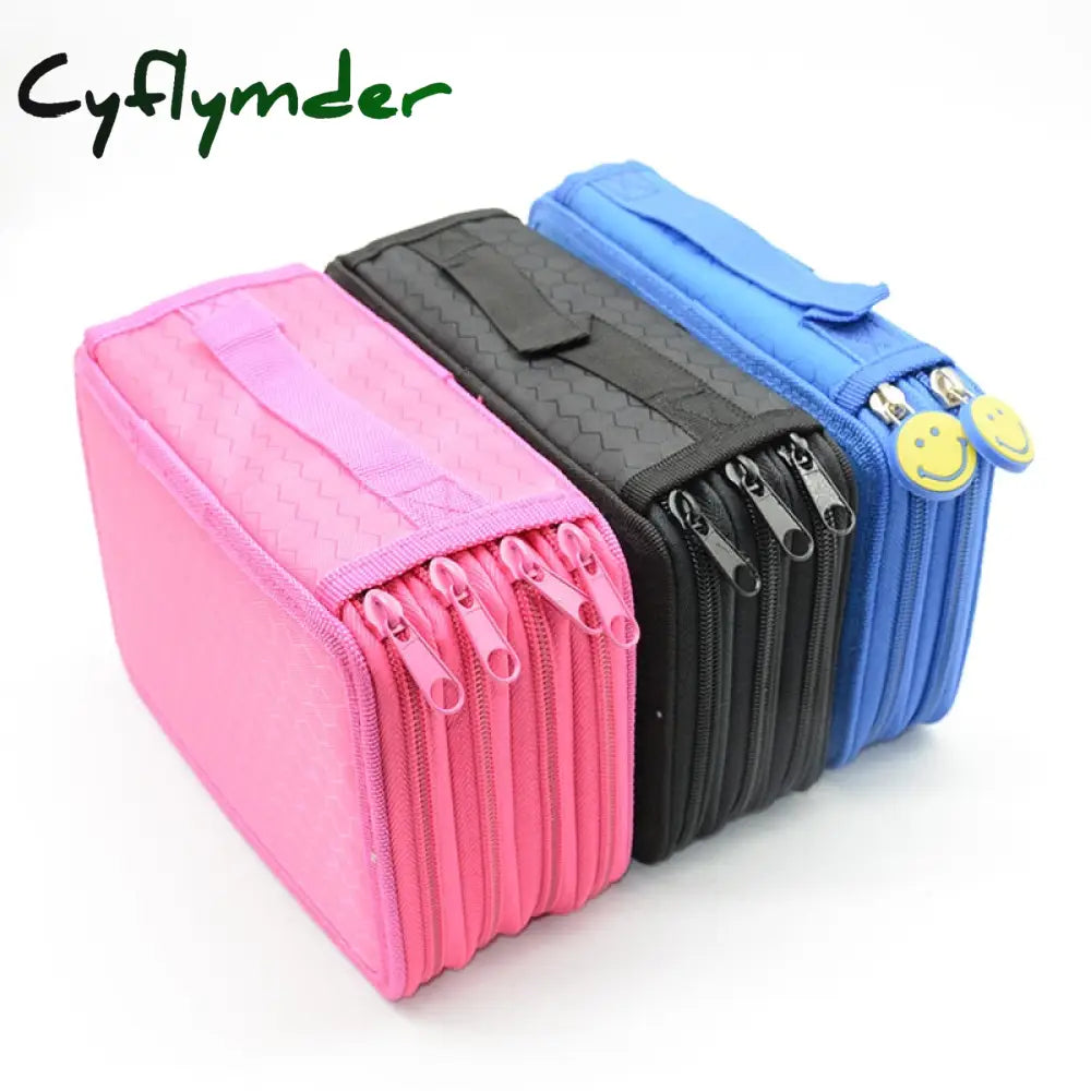 Cyflymder Canvas Pencil Case High Capacity Estuche Escolar Kawaii School Supplies Estuches Box