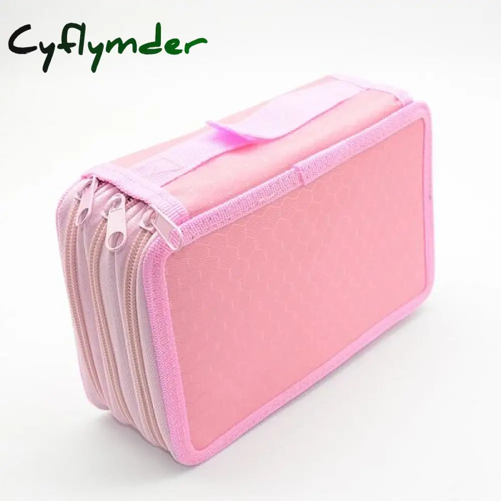 Cyflymder Canvas Pencil Case High Capacity Estuche Escolar Kawaii School Supplies Estuches Box