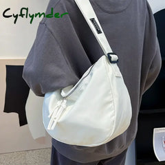 Cyflymder Canvas Women’s Bag Cheap Casual Large Capacity Shoulder Bags Fashion Zipper Handbags