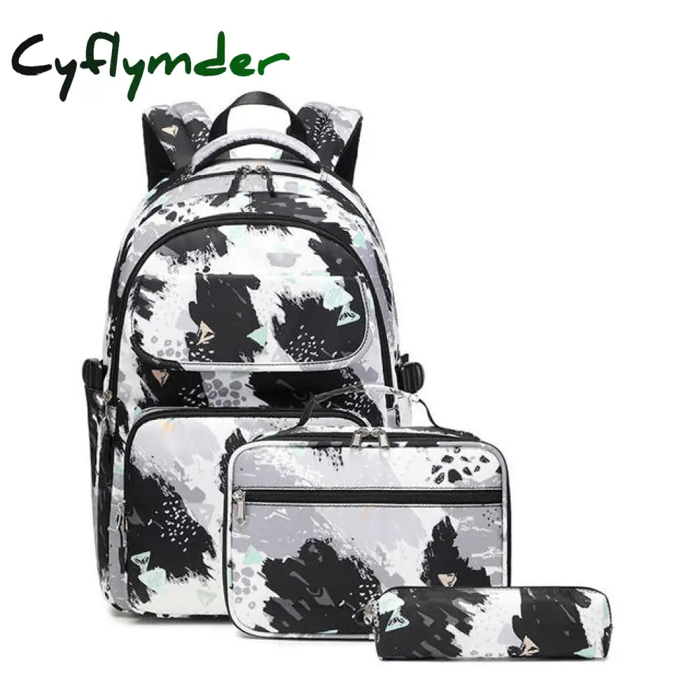 Cyflymder Cartoon 3D Creative Children School Bags Girls Sweet Kids Backpack Lightweight Waterproof