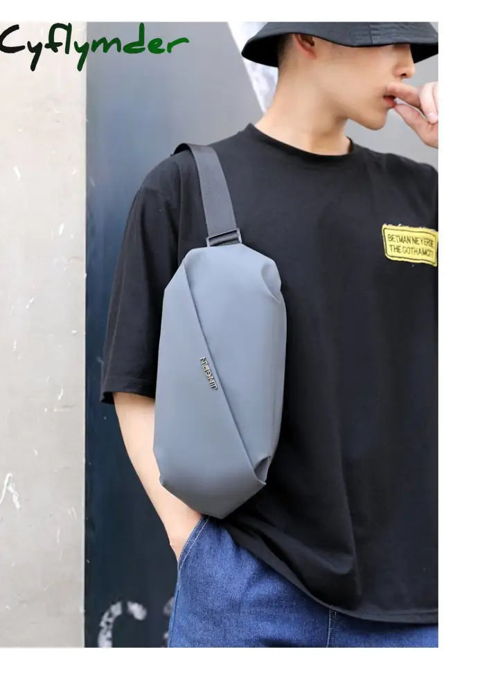 Cyflymder Casual Fanny Pack Banane Sac Chest Bag Waist Men’s Women Purse Male Belt Banana Bags