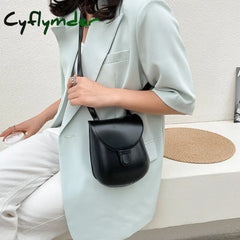 Cyflymder Casual Small Box Designer Bag Women’s Shoulder Crossbody Bags New Fashion Pu Leather