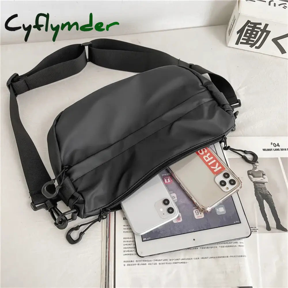 Cyflymder Casual Solid Color Women Bags Luxury Designer Shoulder Handbag Nylon Cloth Lady Messenger