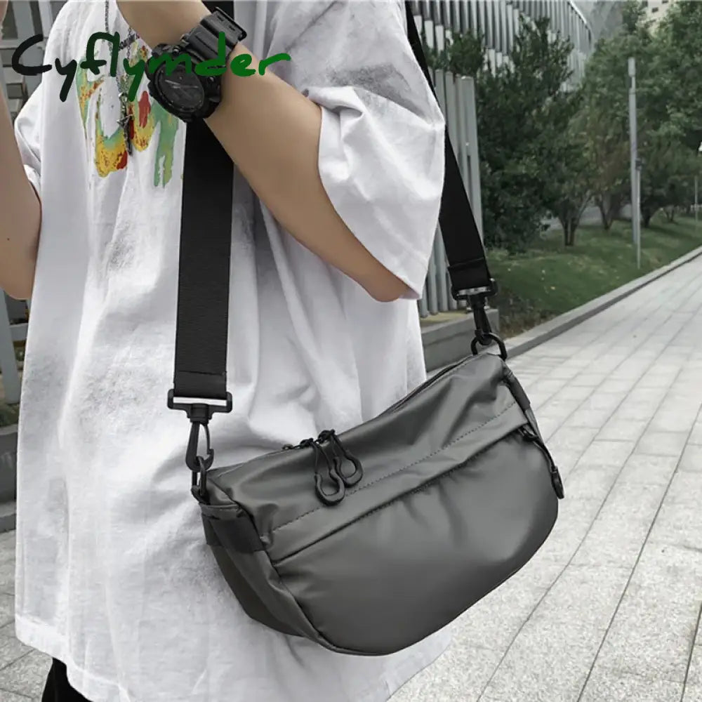 Cyflymder Casual Solid Color Women Bags Luxury Designer Shoulder Handbag Nylon Cloth Lady Messenger