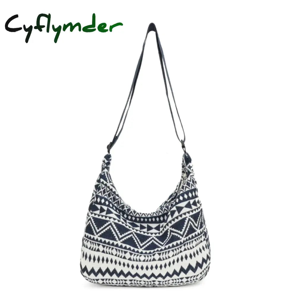 Cyflymder Casual Underarm Shoulder Bags Large Crossbody Bag Canvas Purses And Handbags For Women