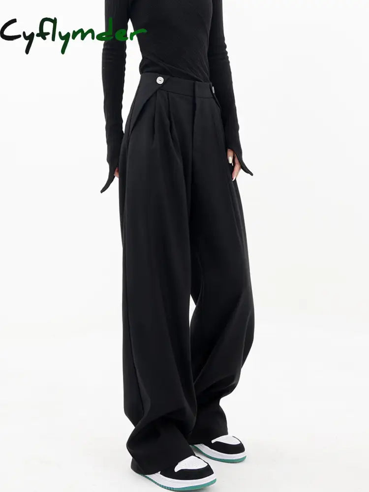 Cyflymder- Casual Wide Leg Pants