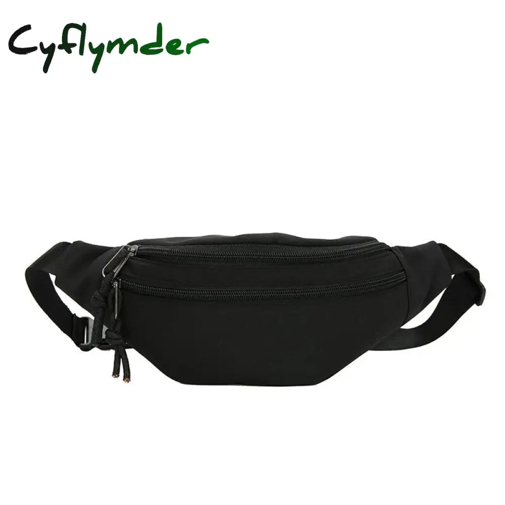 Cyflymder Chest Bag Fashion Outdoor Men Waist Bum Fanny Pack Cross-Body Shoulder Pocket Closure