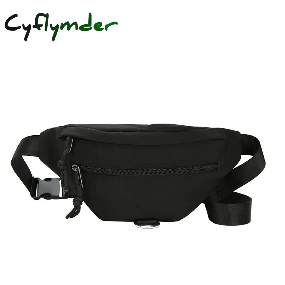 Cyflymder Chest Bag Fashion Outdoor Men Waist Bum Fanny Pack Cross-Body Shoulder Pocket Closure