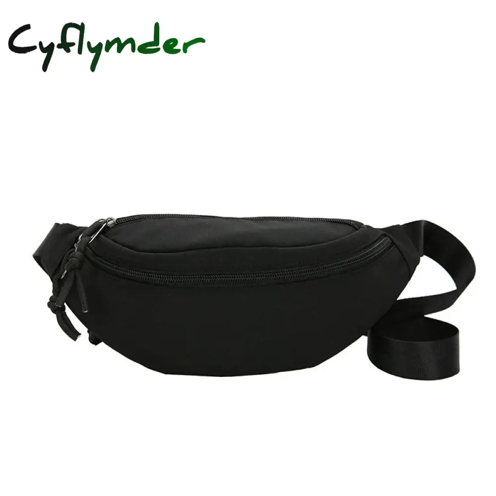 Cyflymder Chest Bag Fashion Outdoor Men Waist Bum Fanny Pack Cross-Body Shoulder Pocket Closure