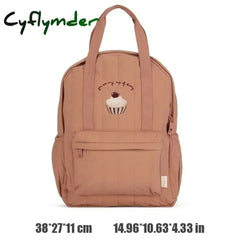 Cyflymder Children Backpacks Ks Brand Kids Schoolbag Toddler Kindergarten Backpack Vintage Style
