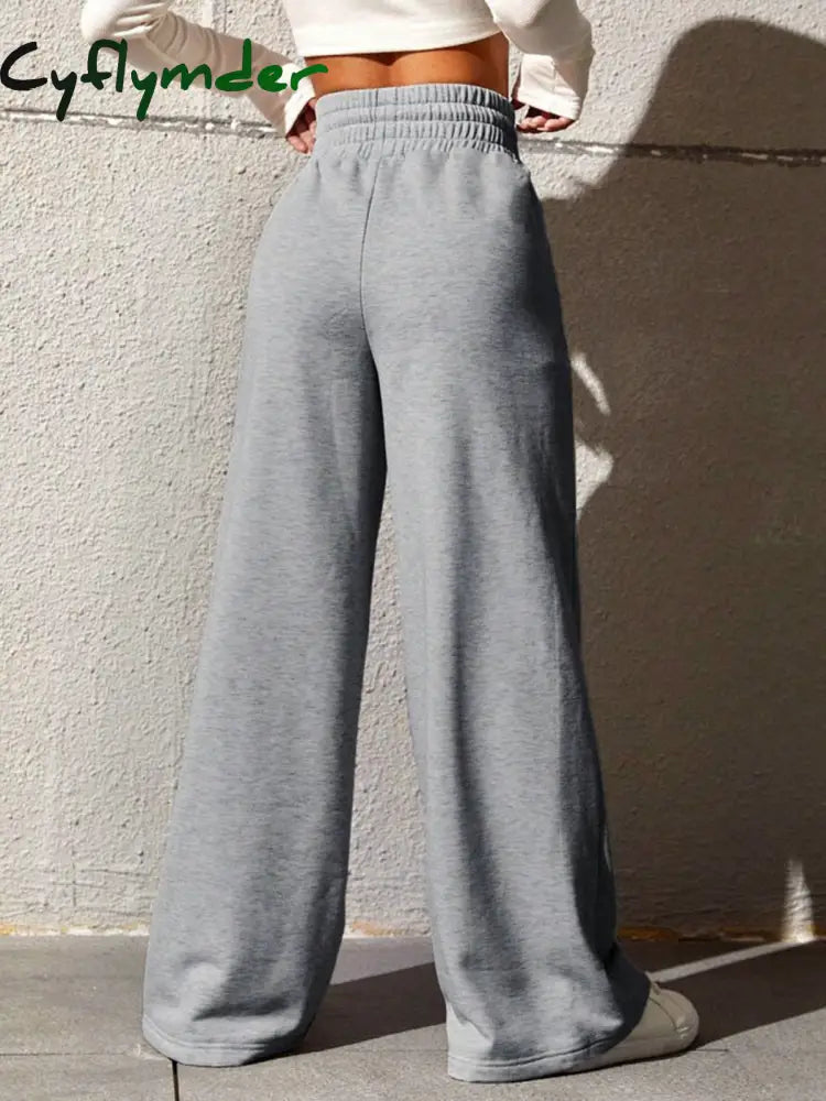 Cyflymder- City Walk Wide Leg Sweatpants