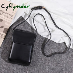 Cyflymder Classic Vintage Messenger Bag Simple Luxury Designer Saddle Flap Shoulder Small Pu