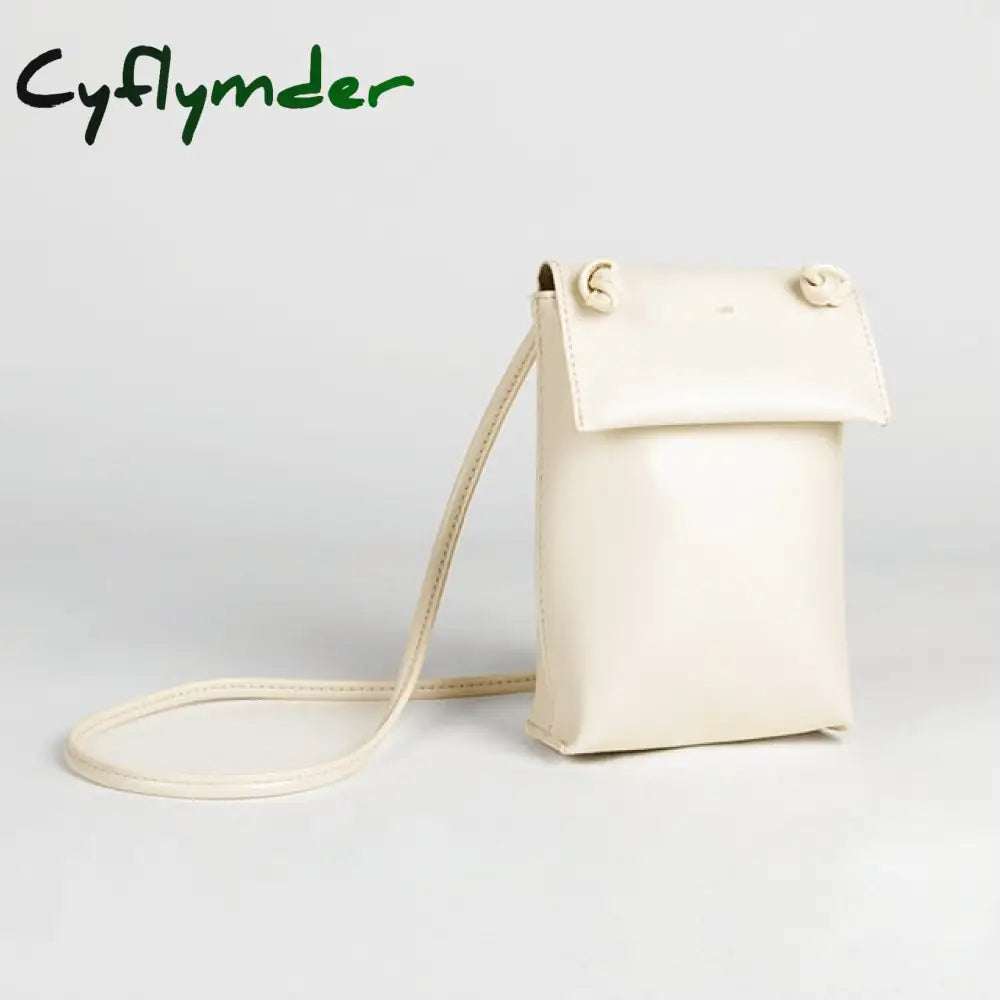 Cyflymder Classic Vintage Messenger Bag Simple Luxury Designer Saddle Flap Shoulder Small Pu