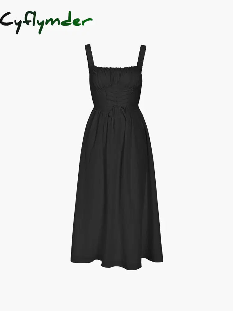 Cyflymder - Coastal Cowgirl Corset Long Dress Black / Xs Dresses