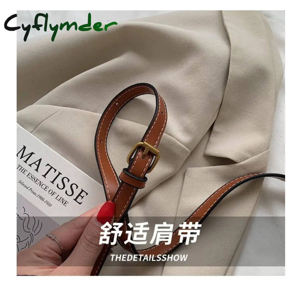 Cyflymder Contrast Color Tote Bucket Bag Fashion New High-Quality Pu Leather Women’s Designer