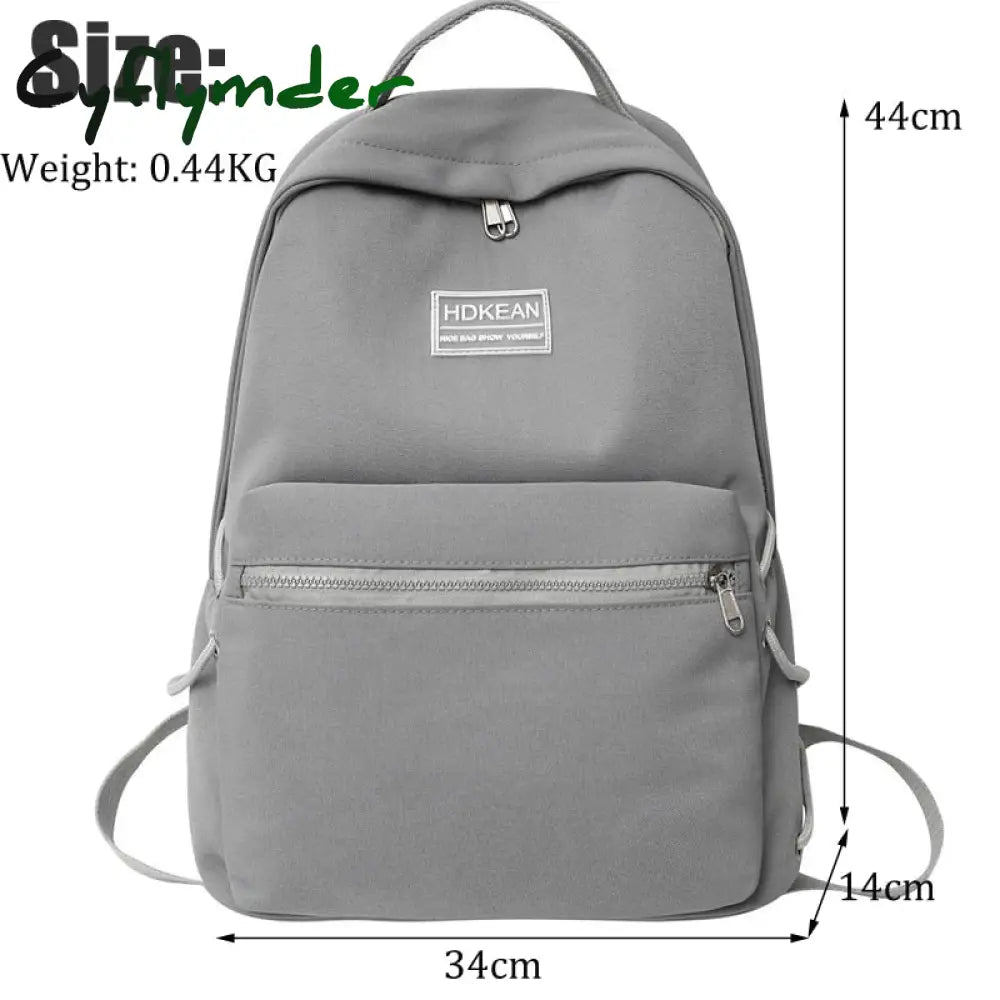 Cyflymder Cool Girl High Capacity Laptop Backpack Trendy Women Leisure Schoolbag Female Men Book