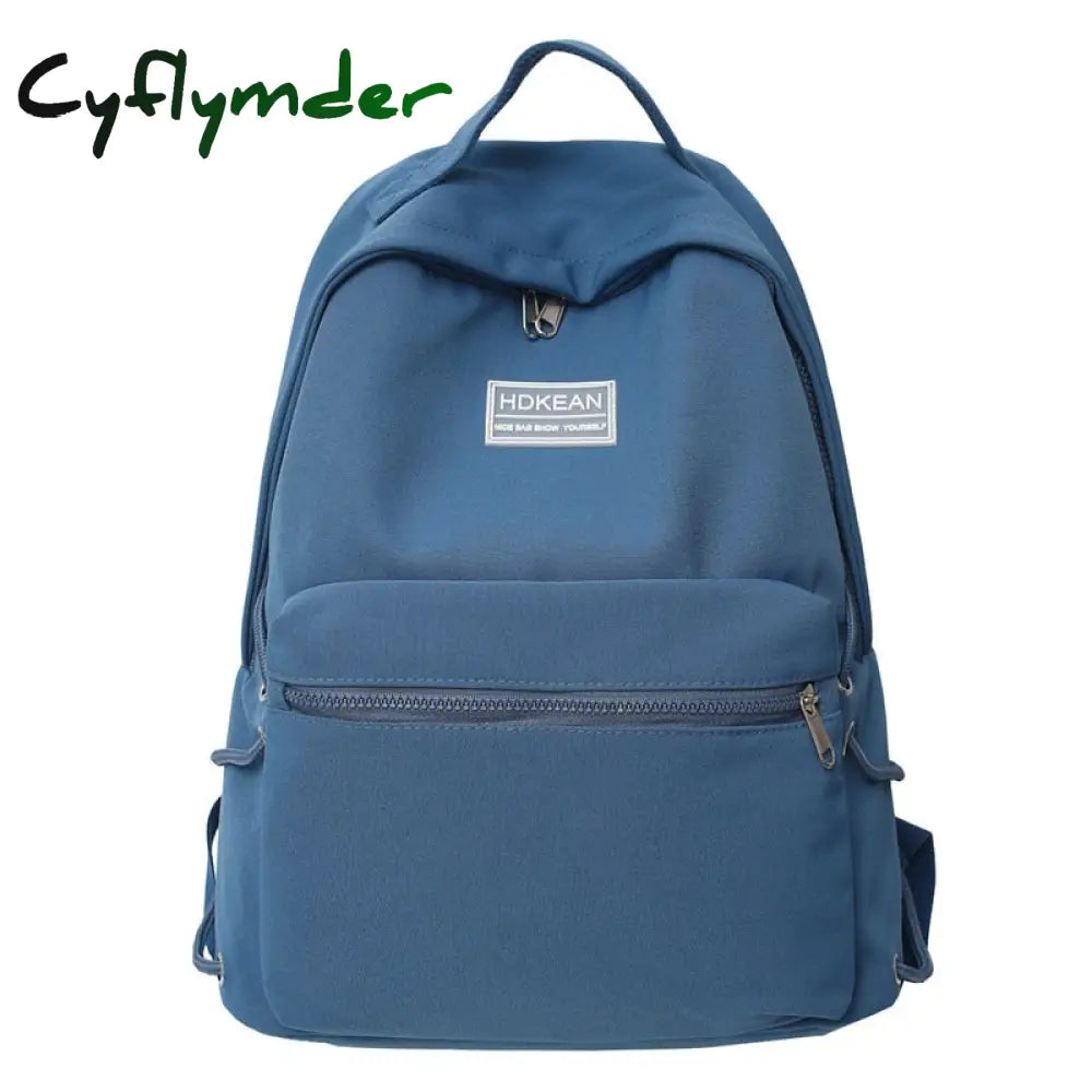 Cyflymder Cool Girl High Capacity Laptop Backpack Trendy Women Leisure Schoolbag Female Men Book