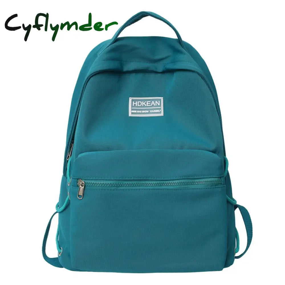 Cyflymder Cool Girl High Capacity Laptop Backpack Trendy Women Leisure Schoolbag Female Men Book