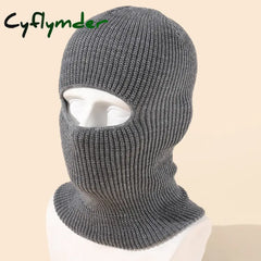 Cyflymder Cool Women Men Winter Ski Cycling Beanie Hats Cap Sport Full Face Cover Balaclava Knitted Cap Hat Face Masks