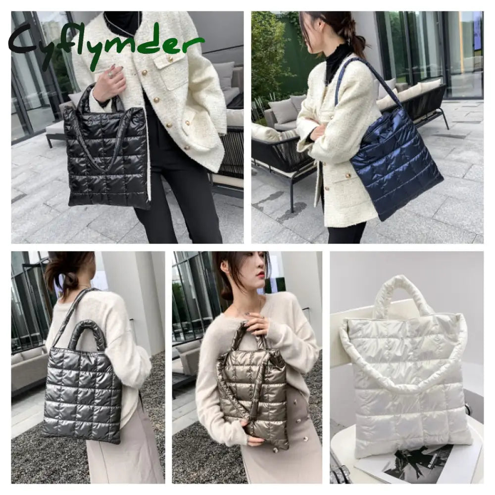 Cyflymder Cotton Large Capacity Women’s Bag Ladies Shoulder Bags High Quality Handbag Fashion