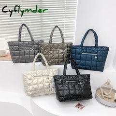 Cyflymder Cotton Large Capacity Women’s Bag Ladies Shoulder Bags High Quality Handbag Fashion