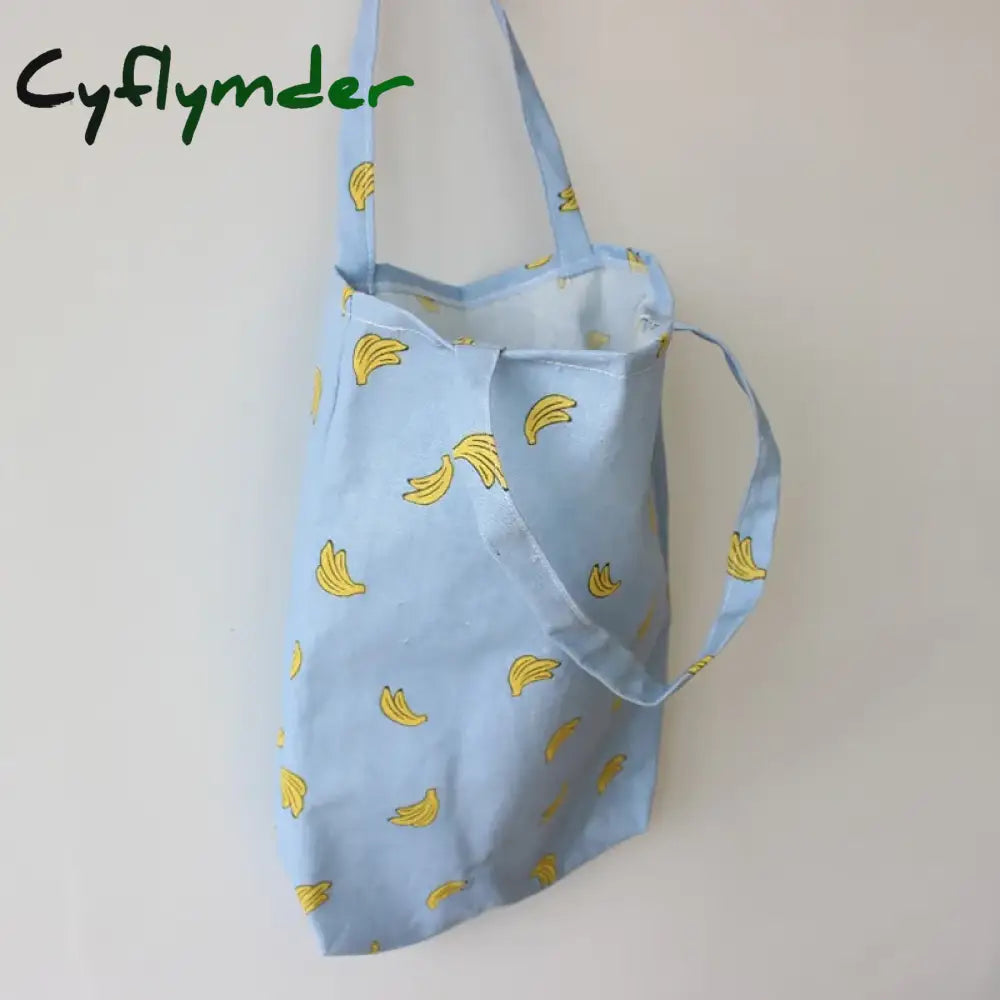 Cyflymder Cotton Linen Shopping Tote Bags Eco Friendly Reusable Carrying Canvas Shoulder Bag Big