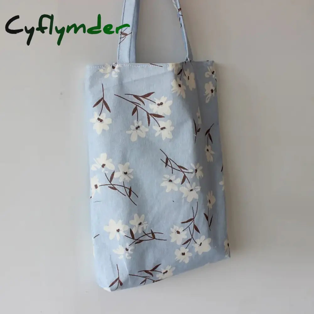 Cyflymder Cotton Linen Shopping Tote Bags Eco Friendly Reusable Carrying Canvas Shoulder Bag Big