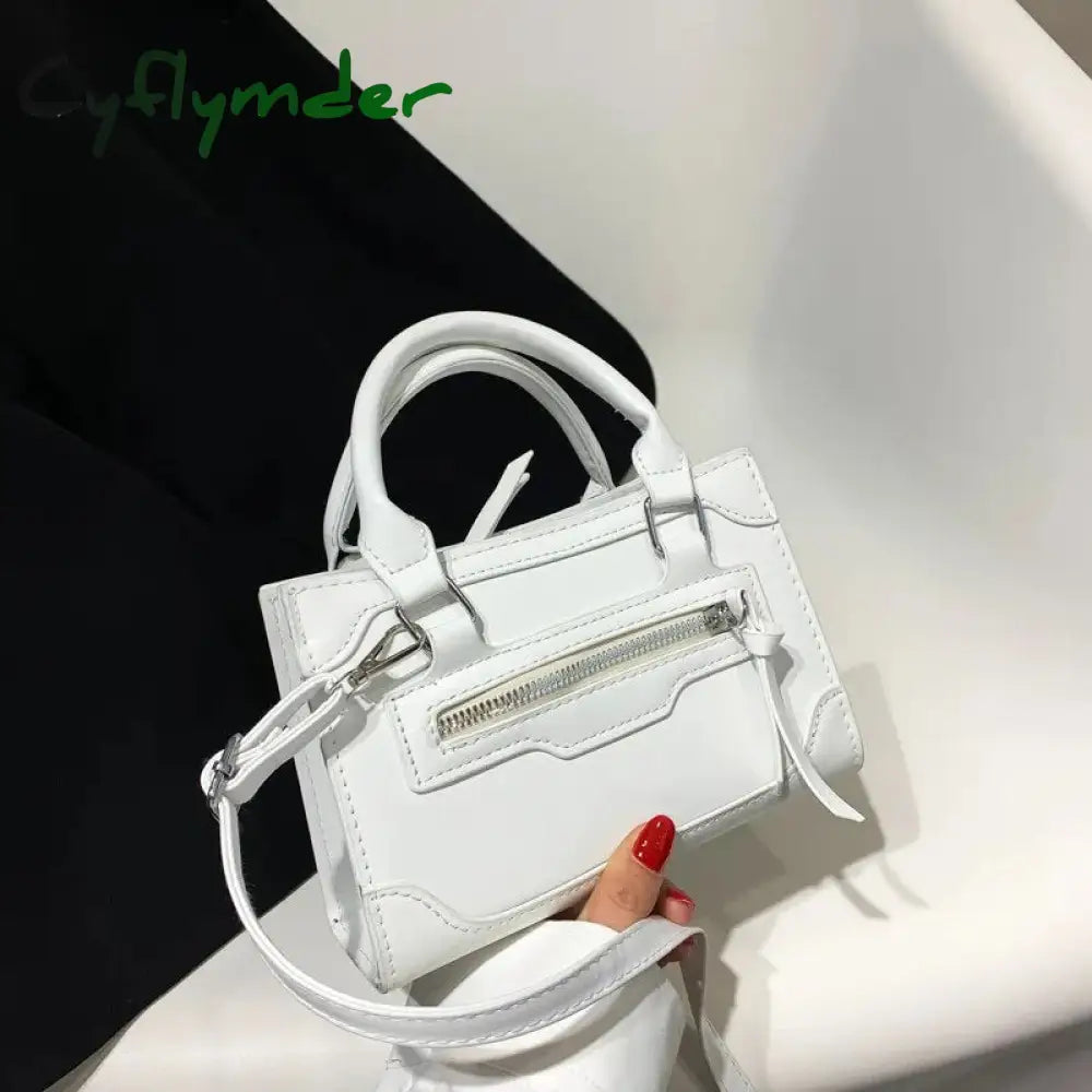 Cyflymder Crossbody Bag For Women New Fashion Casual Western Style Shoulder Handbag Simple Texture