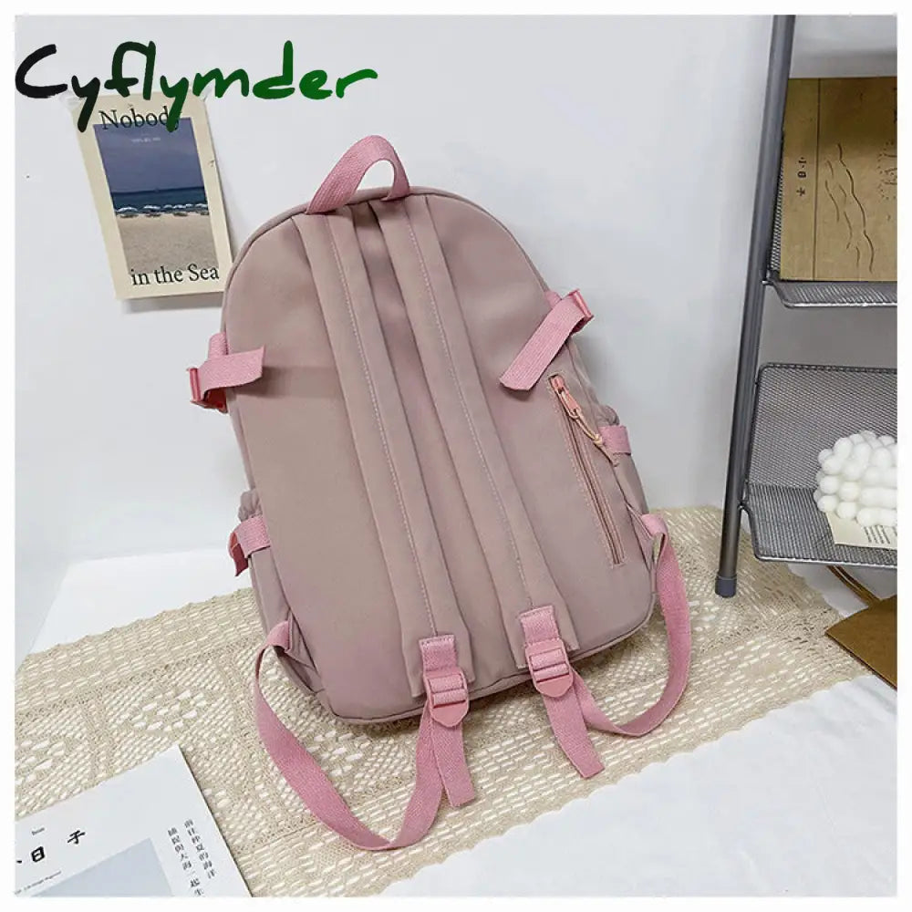 Cyflymder Cute Girls ITA Backpack Women Large Capacity Ins Schoolbags for Teens Female Korean Harajuku School Student