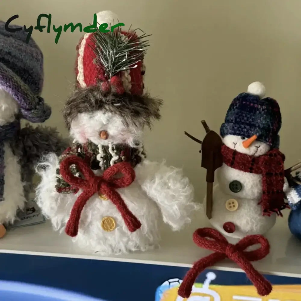 Cyflymder cute winter outfits Autumn/Winter Large Plush Hairbows Girls Hair Accessori Women Fashion Soft Warm Bowknot