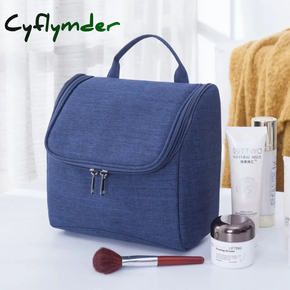 Cyflymder Designer Hanging Toiletry Bag Travel Cosmetics Waterproof Oxford Organizer For