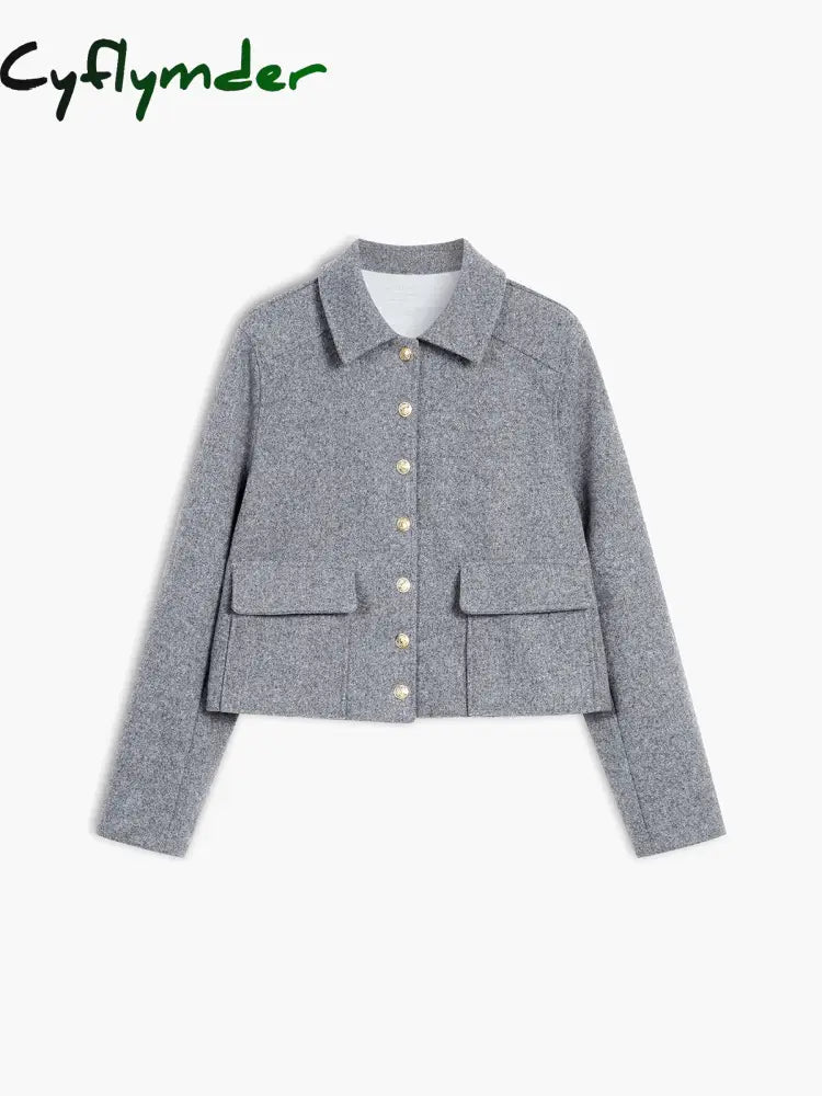 Cyflymder - Effortless Textured Weave Blazer Jackets