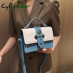 Cyflymder Elegant Female Casual Tote Bag Fashion New High Quality Pu Leather Women’s Designer