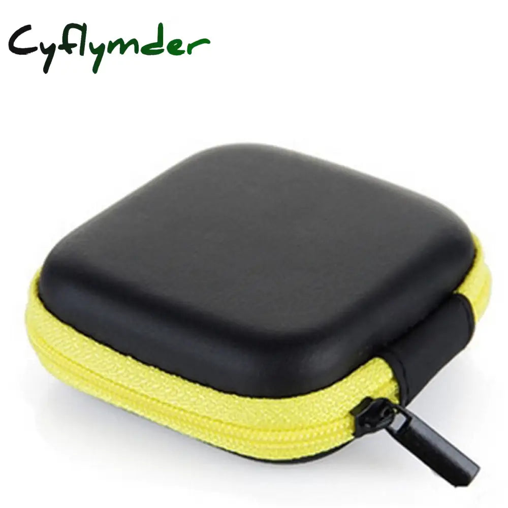 Cyflymder Eva Mini Portable Earphone Bag Coin Purse Headphone Usb Cable Case Storage Box Wallet