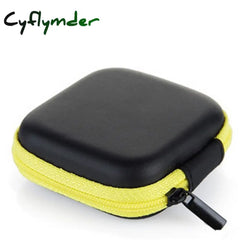 Cyflymder Eva Mini Portable Earphone Bag Coin Purse Headphone Usb Cable Case Storage Box Wallet